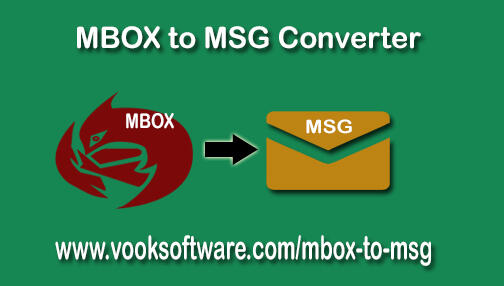 MBOX to MSG Converter easily extracts MBOX to MSG format to transform mailbox messages to MSG. This software converts MBOX to MSG format from Mac, Thunderbird, etc.

More Info:- http://www.vooksoftware.com/mbox-to-msg/