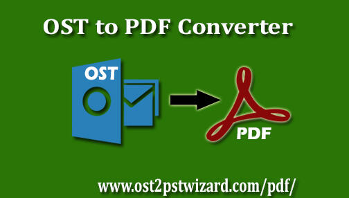 OST to PDF Converter offers to bulk convert OST to PDF format along with attachments. It allows you to save offline OST emails to PDF format and permits to print OST emails to PDF without Outlook.
visit: - http://ost2pstwizard.com/pdf/