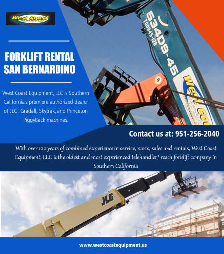 Cost-Efficient Scissor Lift Rental in Los Angeles Services For Any Job Site at http://westcoastequipment.us/reach-forklift-rentals/

Visit : http://westcoastequipment.us/reach-forklift-rentals/

http://westcoastequipment.us/boom-lift-rentals/

http://westcoastequipment.us/scissor-lift-rentals/

Find Us : https://goo.gl/maps/DHTfY7LnMio

Companies in need of forklifts realize that it is cheaper renting one than investing in a brand new one. While forklift rental might indeed be more reasonable, it is not the ideal means of transporting your goods. You still have to check that the forklift is in perfect working condition before renting it. Finding the right forklift denotes that you to seek the services of a licensed forklift driver; more and more Forklift Rental in San Bernardino do offer the services of their in-house, licensed forklift drivers at an additional cost.

Social Links : http://www.alternion.com/users/ScissorLiftLA/

http://juliamartin.brandyourself.com/

https://about.me/ForkliftRentalSanDiego/

https://forkliftsla.netboard.me/

https://en.gravatar.com/reachforkliftrentallosangeles

West Coast Equipment LLC

958 El Sobrante Road Corona, California 92879

Call Us: +1.951.256.2040

Email : sales@WestCoastEquipment.us

Mon – Fri 06:00 AM – 05:00 PM

Our Services : 

Boom Lift Rental San Bernardino

Boom Lift Rental Riverside

Scissor Lift Rental San Bernardino

Forklift Rental San BernardinoC

onstruction Equipment Rental Los Angeles CA

Forklift Rental Riverside

Scissor Lift Rental Los Angeles

Forklifts Los Angeles

Boom Lift Rental Inland Empire

Forklift Rental Orange County