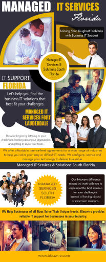 An Opportunity to Reduce Operating Costs With Managed Service Provider in Miami at https://bleuwire.com/

Service us 
Managed It Services Florida
Managed Services South Florida
It Support Florida
It Solutions South Florida

The Managed Service Provider in Miami providers are meant to provide data backup and security to an existing IT infrastructure. It involves troubleshooting, data backup, networking, system management and structure cabling services for your business. Your company becomes commercially viable and steady thus you can focus on the aspects of raising your profits. There are several benefits that justify the decision of hiring the Manage IT services provider for the business improvement. They are discussed here for your convenience.

Contact us
Address-10990 NW 138th St, STE 10,Hialeah, FL 33018
Phone- +1 (888) 509-0075
Email -info@bleuwire.com

Find us 
https://goo.gl/maps/JPXT11zGsvR2

Social
https://twitter.com/bleuwire/
https://www.instagram.com/bleuwireitservices/
https://www.reddit.com/user/bleuwireITServices
https://enetget.com/MiamiITServices
https://bleuwire.contently.com/
