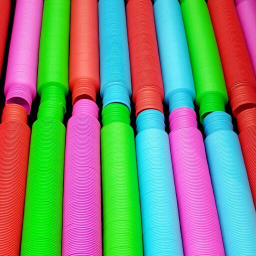 The perfect addition to your collection of autism toys. These sensory tubes also act as physical therapy toys that excite and inspire. Each pop tube kit comes in a variety of colours including green, pink, purple, and blue.
