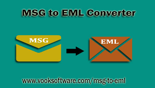 MSG to EML Converter quickly export Outlook MSG to EML format. It offers multiple conversion of MSG to EML with attachments to transform and save MSG file to EML.

More Info:-http://www.vooksoftware.com/msg-to-eml/