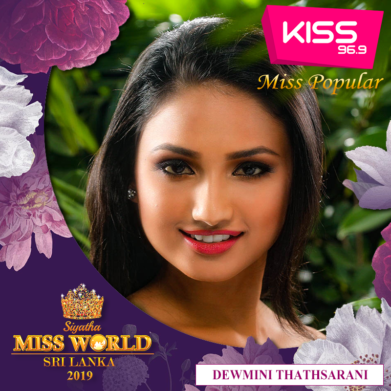 candidatas a miss world sri lanka 2019. final: 10 oct. 1pmdOg