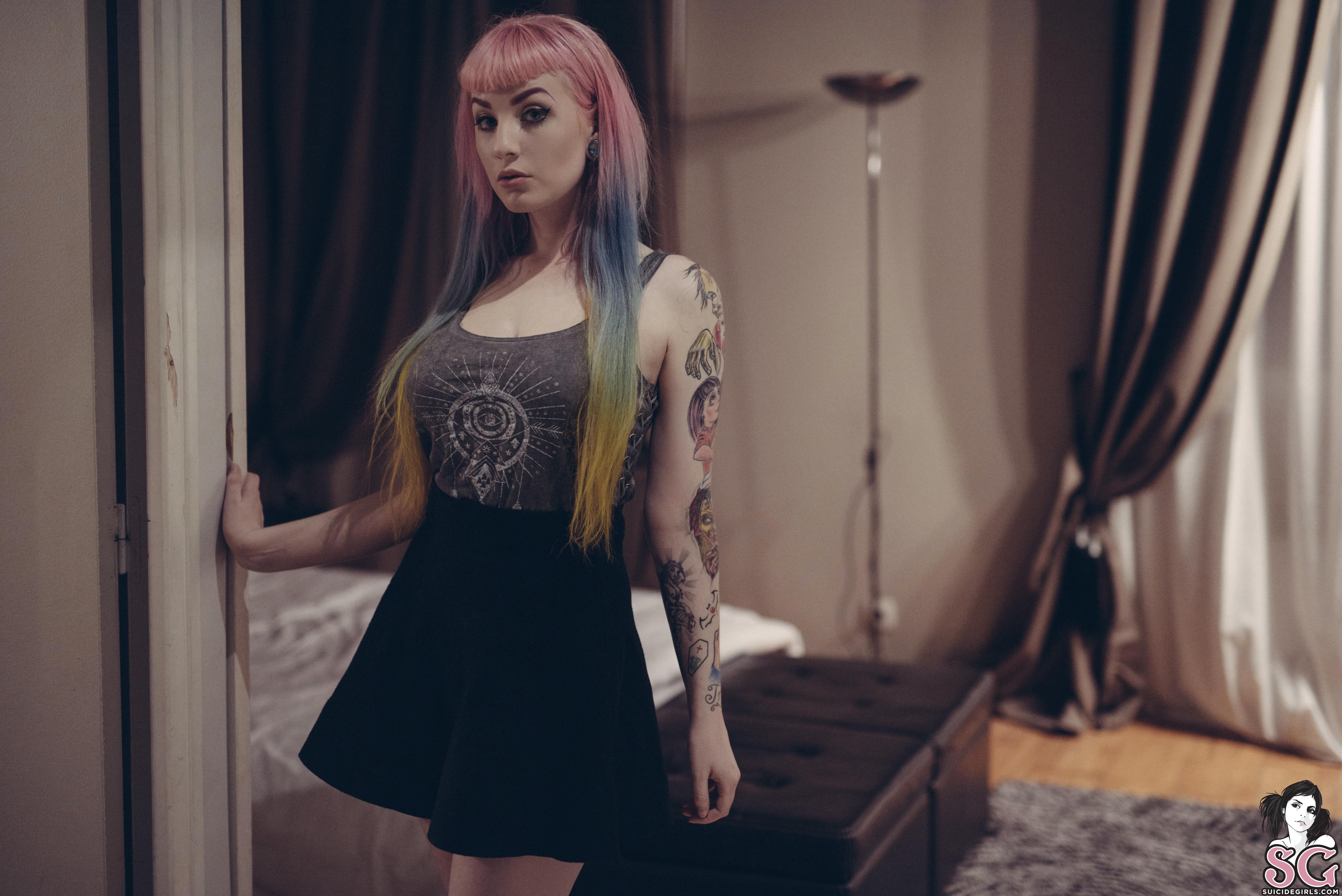 Girl midnight suicide Girl visits