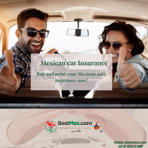 BestMex.com offers Mexican car Insurance that will help to travel across the border into Mexico with U.S. or Canadian licensed vehicles. In which you can get the real time quotes according to your convenience.Buy and print your Mexican auto insurance now. For more information visit our website: https://www.bestmex.com/ and contact us: (972) 719-4008.