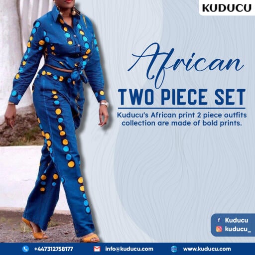 Shop for a matching set of contemporary, high-quality women's apparel with Kuducu. We are your one stop shop for the best African two piece set at very affordable prices. Shop online with us now.

https://www.kuducu.com/collections/2-piece-sets