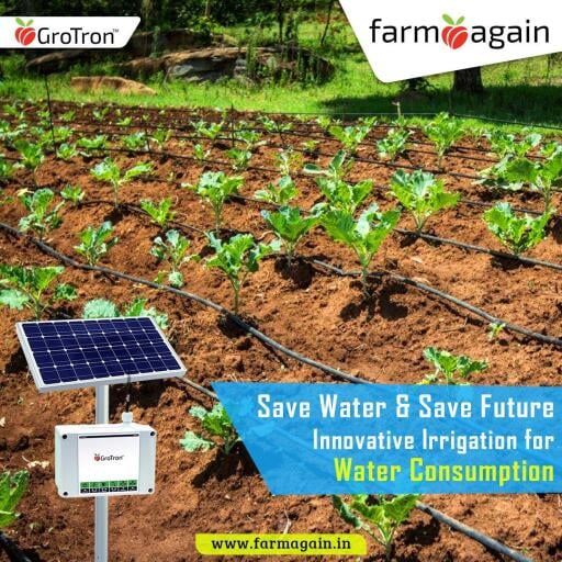Save water & Save Future Innovative Irrigation for Water Consumption