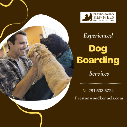 Preston Wood Kennels is the best dog boarding in North Houston to look after your dog with care when you are away from them. For more information call us at 281-503-5724 and visit our website.
