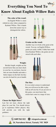 The transverse section of the English Willow reveals the existence of microscopic air-filled pores inside the wood. Because of this, the English Willow cricket bat functions more like a sponge, and the impact of a leather ball produces a more spring-like reaction.
Know More: https://wizsports.com.au/