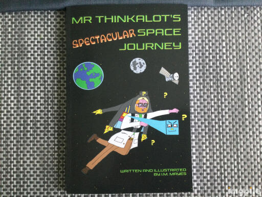 https://www.amazon.co.uk/Mr-Thinkalots-Spectacular-Space-Journey/dp/1838372326/ref=pd_lpo_1?pd_rd_i=1838372326&psc=1
Mr Thinkalot, the science professor, returns for his second space journey. He is still always thinking, his head full of ideas and problems.

After returning home from his very successful, fantastic space journey and adventures on the planet Eden, Mr Thinkalot's life starts to get back to normal.

However, what he doesn't know is that Bert, the computer in his Super Space Helmet, has had an urgent request for help from Wave to help save his own planet Gallons. Wave's homeworld is now also in dreadful danger; the ice caps are melting, sea levels are rising and land is being swallowed up.

Eventually, Mr Thinkalot hears the message and he and Bert waste no time travelling to Eden to find out what is causing the problem and to help the inhabitants of Gallons save their planet.

The fate of two worlds is now weighing heavily on Mr Thinkalot's shoulders. Can he save these planets from extinction-level events?

On their second adventure, Mr Thinkalot and Bert meet new species and make new friends but will Eden and Gallons be saved from the impending doom?

He returns to earth a changed man, with another important message for humanity. They will listen.

Follow Mr Thinkalot on his second space journey - one that is even more spectacular than his first.

With more bright and quirky illustrations, young readers will learn more ways to help change the future of our beautiful planet Earth.