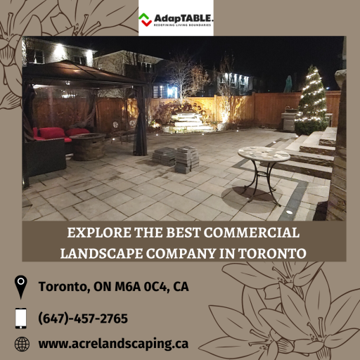 We Acre Landscaping offers residential and commercial landscape services, while searching for a commercial landscape company, you will likely find several in your location that delivers their services. We promise to provide timely performance with technical competence on every property we serve. For more information visit our website.
Explore:- https://www.acrelandscaping.ca/commercial-maintenance
