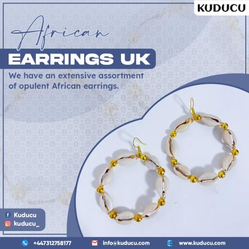 Shop African Earrings in UK at lowest prices from Kuducu. Each piece is made with a lot of love and positive energy. Our jewellery completes the look and accentuates your individuality. Shop online with us now!

https://www.kuducu.com/collections/jewellrey