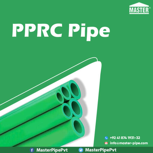 Master Pipe is a leading manufacturer and suppliers company of PPRC Pipes in Pakistan. Our PPRC Pipe and fitting is bound to make your living even more worthwhile, unique in their virtues, quality, durability, finish and connectivity.
