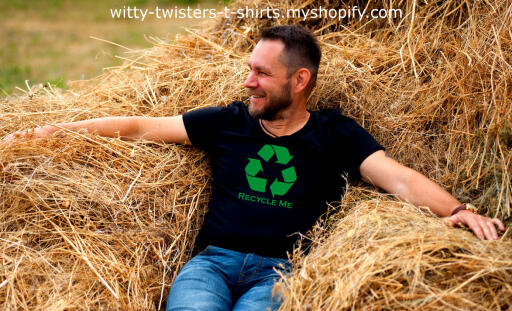 There are a lot of people lately that are into the environment. Some into the extremes, like Extinction Rebellion or Greenpeace. Now you can make them all look like pussy willows in the wind with this extremely environmental idea that states you are literally into the environment when they recycle your body after use. Reduce, reuse, recycle, and eat Soylent Green.

Buy the Recycle Me environmental t-shirt here:

https://witty-twisters-t-shirts.myshopify.com/products/recycle-me?_pos=1&_sid=8edd431d1&_ss=r