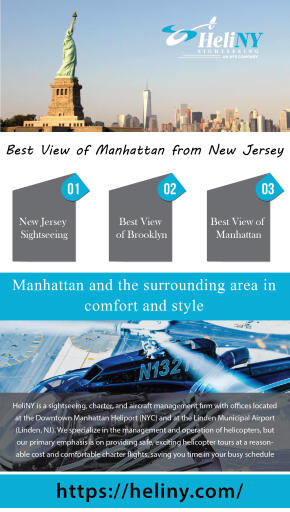 To get the best top views in New York, contact HeliNY Sightseeing. We have been a part of the industry for a long time now and have been providing the best quality air tour services that too at a price that fits in every budget. To have an air tour of your lifetime, contact us today! For more information visit us at: https://heliny.com/