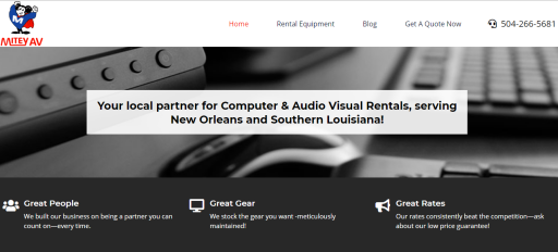 New Orleans’s first choice for Audio Visual Equipment Rentals. Speakers, Projectors, Microphones, &amp; More. Ask about Free Delivery and Setup! Honest People, Honest Prices. Locally Owned. 

We built our business on being a partner you can count on—every time.We stock the gear you want -meticulously maintained!Our rates consistently beat the competition—ask about our low price guarantee!Your local partner for Computer & Audio Visual Rentals, serving New Orleans and Southern Louisiana!

#avrentalneworleans #microphonerentalneworleans #projectorrentalneworleans #TVRentalNewOrleans #speakerrentalneworleans #computerrentalneworleans #audiovisualrentalsneworleans

Read More:- https://www.miteyav.com/