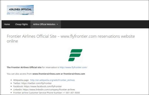 The Frontier Airlines Official Site. URL, social networks, flight information, reservations, online deals, and other useful information. 

#Jetblueofficialsite #allegiantairlinesreservations #deltaairlinesofficialsite #Flightbookingsites #Airlinebookingsites #Flightbookingwebsites #Flightticketbooking #Flightbooking

Read More:- https://airlinesofficial.com/frontier/