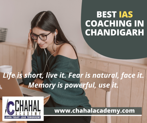 Chahal Academy is the best place to do your preparation for IAS in Chandigarh. We understand the limited time you have and the willingness to achieve more. We promise you help you in every possible manner. To know more Please visit <a href="https://chahalacademy.com/best-ias-coaching-in-chandigarh">Best IAS Coaching in Chandigarh</a>