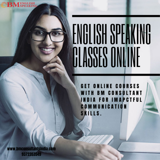 BM Consultant India is available with english speaking classes online where the growth pf your all round personality is considered and make you the perfect in communication skills and enhance your self confidence.For more information and for online classes click here:https://www.bmconsultantsindia.com/ or call on: 9372353549.