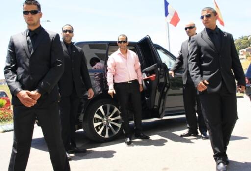 Private Bodyguard and Security services in Mykonos island. Personal security for VIPs and Celebrities. Mykonos Bodyguards Mykonos VIP Bodyguard/Driver Services.

https://mykonosprive.com/services-mykonos/bodyguards-2 

PRIVÉ is a group of travel and service oriented professionals with a combined experience of more than 20 years on Mykonos Island, offering personal concierge services to discerning clients traveling every summer to Mykonos. We always strive to provide exceptional services to our clients and create an experience that will never be forgotten. We pride ourselves on our ability to overcome barriers and create strong relationships between our staff and our faithful clientele. Our loyal clients and frequent visitors of Mykonos Island are choosing our services every year not just because they trust that we will deliver what was promised, but because they know that we will always go above and beyond from what they could have expected. In plain words, we are basically sleepless during the summer season, but we don't mind, since we are all used to work on a 24/7 basis, we love our job and with all fairness, we do have the whole winter season to take our own vacation and reflect on our own Mykonos experience. We thrive off of working under pressure and enjoy it more than most people. It's not really work when you do what you love, right?