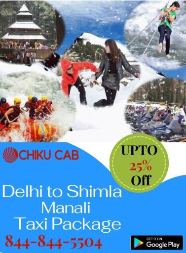 Book Delhi to Manali One Way Taxi service at the most affordable price. You can use all new fleet & easy cab booking service. Book the taxi service for One way and round trip by CHIKU CAB mobile App. Visit:- https://chikucab.com/taxi/delhi-to-manali-taxi-service/