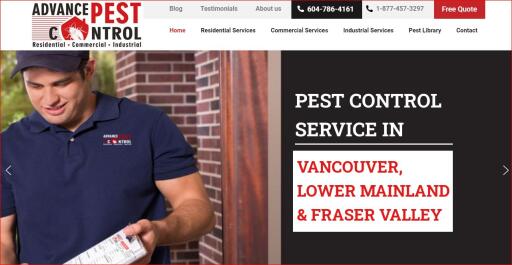 Advance Pest Control offers most effective pest control services in and around Delta, Richmond, Tsawwassen, Burnaby and Surrey. Enquire today for free quote!

Read More:- https://www.advancepest.ca/

Advance Pest Control is proud to offer its services at affordable and competitive rates with all inclusive pest control remedial measures and follow ups.Our mission statement is simple yet striking; providing exceptional and cost effective pest control management services through highly qualified and expert personnel. We are greatly committed to provide you with the quality living at your place as per your demand and comfort. With full dedication, we ensure to bring the maximum benefits for our valuable clients with jam-packed focus on pest control management and related technology consulting expertise.

#Pestcontrolburnaby #Ratcontrolburnaby #Bedbugcontrolburnaby #Cockroachcontrolburnaby