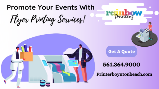 Rainbow Printing provides an excellent and innovative way to satisfy all your needs. Our advanced equipment and quality ink will look professional without sacrificing beauty. For more information, call us today @ 561.364.9000!