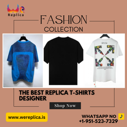 Experience the epitome of style with our collection of replica t-shirts designed by the industry's best. Find premium replicas that capture the essence of renowned brands, ensuring exceptional quality and attention to detail. Explore our wide range of options and elevate your fashion game with confidence. Call us @WhatsApp No: +1-951-523-7329.

For more information vist at websit : https://wereplica.is/product-category/clothing/t-shirt-and-polo/