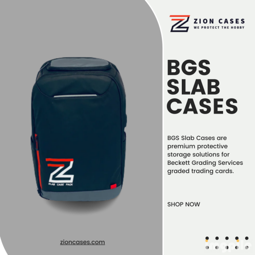 The BGS slab case features a label with important information about the graded item, such as the card's identification number, grade, and subgrades. This label is securely embedded in the case. The slab case also helps to preserve the item's condition and protect it from handling and environmental factors.
For more info:- https://zioncases.com/products/slab-case-x