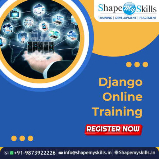 Django is a back-end server side web framework. It is free, open source and written in Python. It makes it easier to build web pages using Python. It is based on the MVT (Model View Template) design pattern. If you want to get the benefit of placement after Django Training in Noida then ShapeMySkills Pvt ltd Institute is the perfect place for you.
