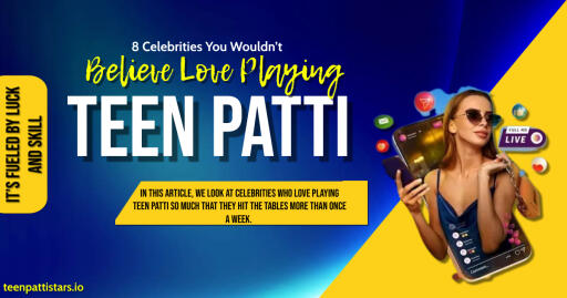 In this article, we look at celebrities who love playing Teen Patti so much that they hit the tables more than once a week. 

Reference: https://teenpattistars.io/8-celebrities-you-wouldnt-believe-love-playing-teen-patti/
#teenpatti #TeenPattistar #Teenpattistars #teenpattistars #pattistars #teenpattistaronlinegame #teenpattistargame #teenpattistaronline #rummyaffiliateprogram #realteenpattistar #teenpattistarapp #pattistar #rummystarbestindian #pattistar #goodrummyapp #bestearningrummyapp #moneyearningrummyapps #bestindianrummyapp #top10rummyapps #rummyapp2023 #texascowboycardgame #OnlineTexasCowboygames #winmoneyOnlineTexasCowboygame #playOnlineTexasCowboygame #HowtowininOnlineTexasCowboysgame