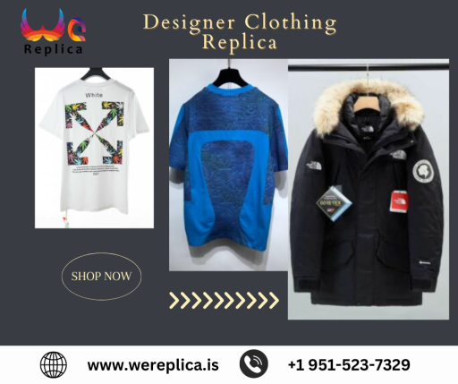 Wereplica is a world of elegance and sophistication with our meticulously crafted Designer Clothing Replica. Wereplicas are the essence of luxury brands, allowing you to express your unique style without compromising the quality of our collection and embrace the allure of designer-inspired fashion.

Visit at website: https://wereplica.is/product-category/clothing/