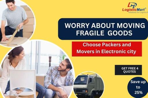Get list of verified packers and movers in Electronic City bangalore for shifting household items,furniture and vehicle shifting. Get free 4 quotes and save up to 25%