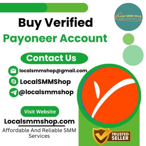 Buy Verified Payoneer account

Email: localsmmshop@gmail.com
Skype: LocalSMMShop
Telegram: @localsmmshop

https://localsmmshop.com/product/buy-verified-payoneer-account/
#payoneeraccount