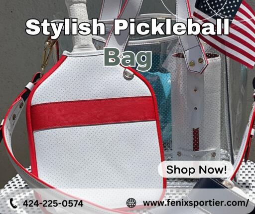 Bring luxury pickleball to the court and add style to your game with FENIX SPORTIER’s stylish pickleball collection. Make pickleball chic with our luxe, leather pickleball bag, “Pickleball All Day Everyday” gear bag, leather ball carrier or leather visor. Shop now!

https://www.fenixsportier.com/collections/pickleball