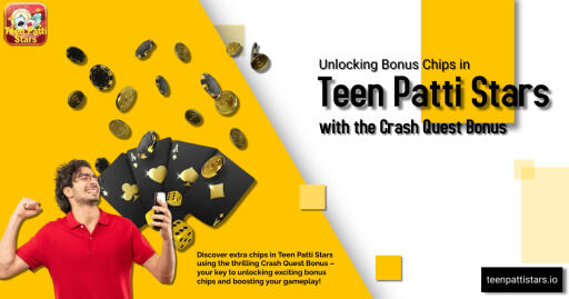 Discover extra chips in Teen Patti Stars using the thrilling Crash Quest Bonus – your key to unlocking exciting bonus chips and boosting your gameplay!

Reference: https://teenpattistars.io/crash-quest-bonus-chips-teen-patti-stars/

#CrashQuestBonus #UnlockingBonusChips #teenpattistars #Rerchargebonus #CashBackinteenpatti #getacodeandwininteenpatti #couponforteenpatti #dealsinteenpatti #Discountinteenpatti #easywininteenpatti #Fornewbiesinteenpatti #teenpattistars #teenpatti #teenpattiIndia #Indianteenpatti #onlineteenpatti #teenpatti2023 #teenpattirealcash #teenpattigame #teenpattionline #teenpattirules #teenpattiapp #teenpattionlinegame #playteenpatti #bestteenpatti #teenpattiwin #teenpatti101 #teenpattivariations #teenpattimaster #teenpattigold