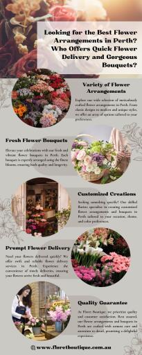 Welcome to our exquisite flower boutique in Perth, where your search for the best flower arrangements ends! Are you looking for stunning flower arrangements in Perth that effortlessly blend elegance and creativity? Look no further! Our dedicated team takes pride in curating gorgeous flower arrangements and bouquets to add a touch of natural beauty to your special moments. Visit us at: https://www.floretboutique.com.au/