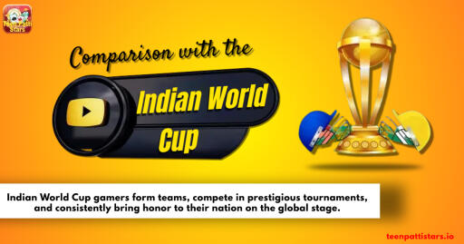 Indian World Cup gamers form teams, compete in prestigious tournaments, and consistently bring honor to their nation on the global stage.

Reference: https://teenpattistars.io/indian-world-cup/

#teenpattistars #greatpatti #teenpatti #teenpattiIndia #Indianteenpatti #onlineteenpatti #teenpatti2023 #teenpattirealcash #teenpattigame #teenpattionline #teenpattirules #teenpattiapp #teenpattionlinegame #playteenpatti #bestteenpatti #teenpattiwin #teenpatti101 #teenpattivariations #teenpattimaster #teenpattigold
