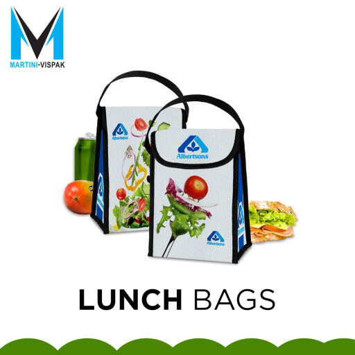 Buy custom lunch bags from Martini Vispak that offer good protection and insulation to keep whatever it holds at the right temperature. These bags are machine washable and also have Velcro closure for the protection of the things inside it. You can also get your personalized design printed on the bags. Visit our website and shop now. https://www.martinivispak.com/en_us/product/lunch-bag-29?4524