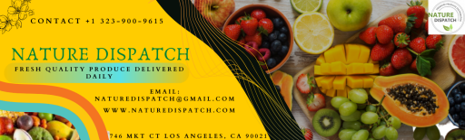 We are in the wholesale distribution business and we’re proud to serve and support outstanding local farms and businesses across LA County. Check out about us and place your order for fresh fruit and vegetables. http://naturedispatch.com/