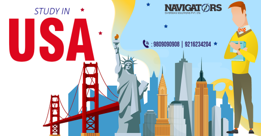 Everybody wants a better future and education plays a very vital role in it. Looking for USA Study Visa Consultants in Chandigarh then you should definitely go for Navigator Overseas.