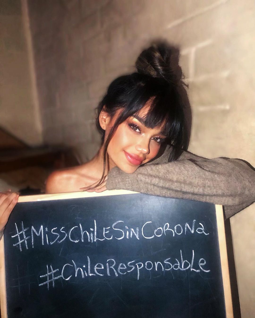  "Miss Chile sin Corona": Modelos se unen en campaña solidaria por Covid-19  IoraxF