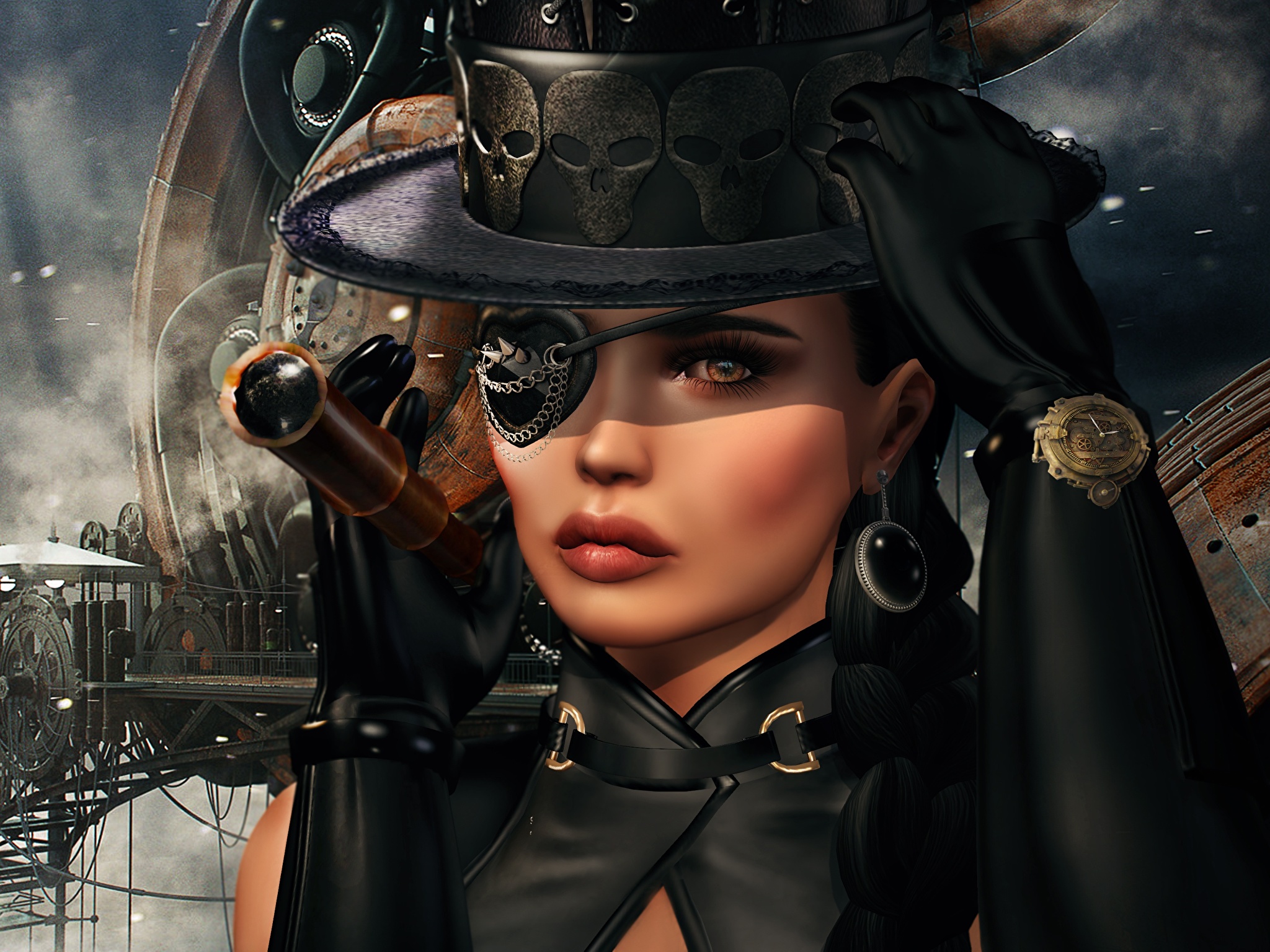Image Steampunk Hat Eye patch 518597 2048x1536 in Ba567's images album...