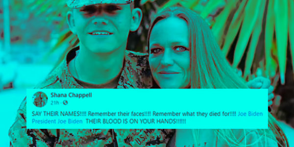 Mother of Marine killed in ISIS bomb attack has her Instagram account disabled after she blamed Biden for her son’s death and claimed President ‘rolled his eyes’ and ‘turned his back on her’ when she confronted him…