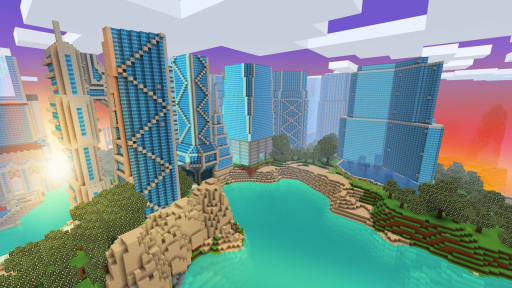 Minecraft Modern City: Build Futuristic House #minecrafttutorial ...