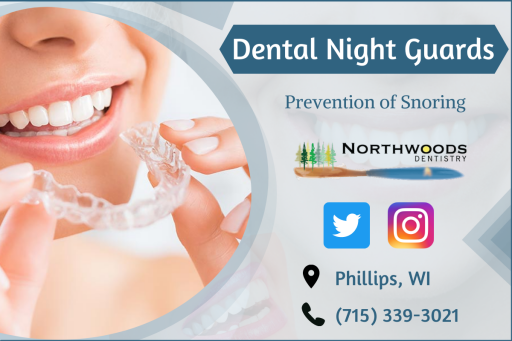 Reduce your nightly grinding and clenching? Northwoods dentistry, provides protective devices to cover the teeth and to prevent potential damage, tooth abrasion, and muscle strain. Book an appointment: Phillips@northwoodsdentistry.com.