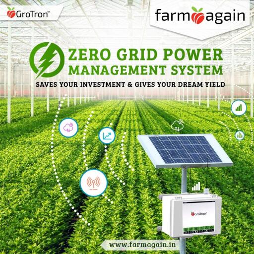 Zero grid Power management System - Smart Agricultural System
