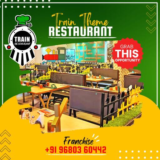 Get this franchise opportunity of Train Restaurant in your city for more info visit our website - https://www.trainrestaurant.co.in/franchise/
