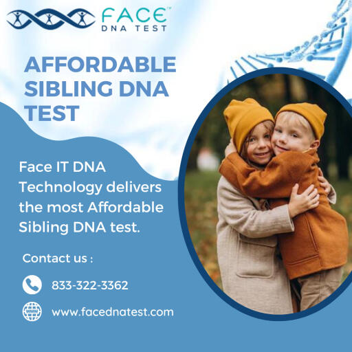 Face IT DNA Technology delivers the most Affordable Sibling DNA test. You can also visit our website which helps you to find out services.