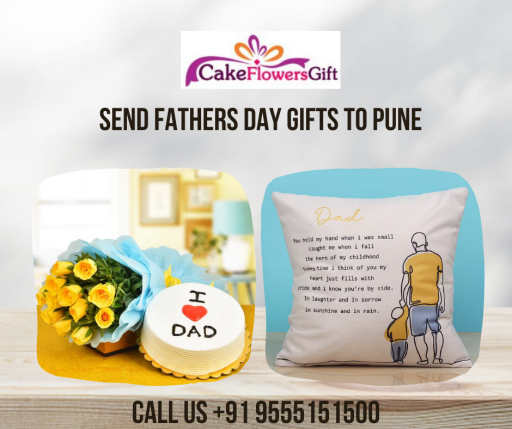 Fathers Day Gifts Delivery in Pune from CakeFlowersGift.com. This is an online portal where you can send Gifts to Pune through out the year round. Order your gifts anywhere in Pune and we will deliver it at your doorstep. We have a wide range of gifts collection for all occasions, Send Fathers Day Gift to Pune is also one of our service. Call us +91 9555151500